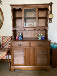 Small hutch and buffet