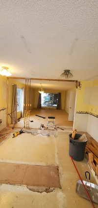 Flooring removal , demolition flooring installation 519-933-0443