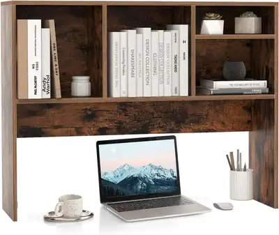 Desktop Bookshelf, 2-Tier Display Organizer Shelf Rack, Dorm Des, View more