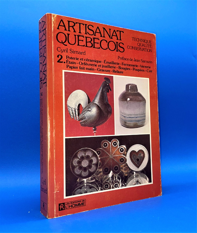 Artisanat québécois T. 2 : Poterie, céramique, Étain, joaillerie dans Essais et biographies  à Ville de Montréal