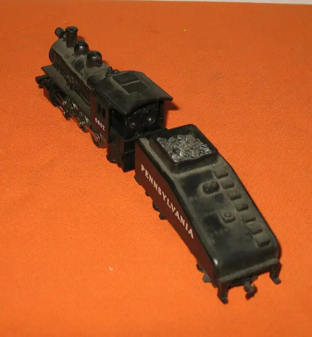 HO Train Locomotive & Tender Pennsylvania #0602 -  (Lot#15) in Hobbies & Crafts in Edmonton - Image 6