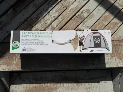 9FT Golf Practice Net - Brand New in box (Retails 190$), View more