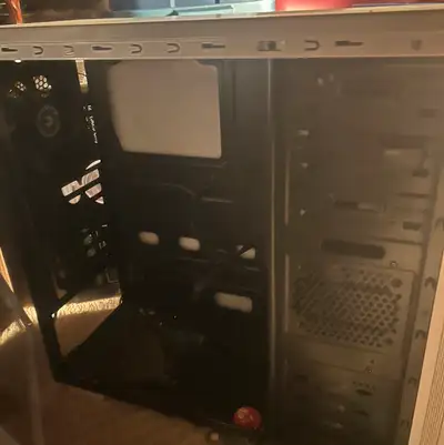 Pc computer case white like new, View more