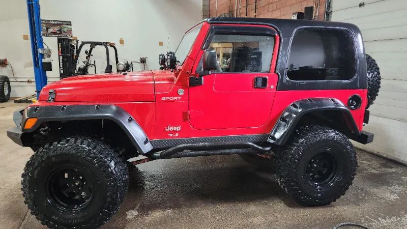 2005 Jeep TJ for sale with Teraflex/locked/A/C +++