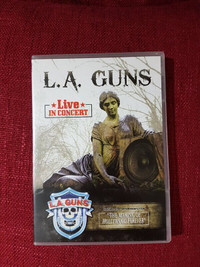 LA GUNS ! CD DVD SET ! NEW