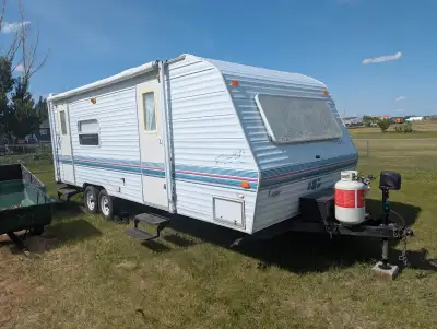 Northwestern Edition Prowler travel trailer. Manual slide out. New awning. Good condition. $12,000 O...