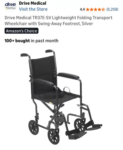 Transport Wheelchair, View more