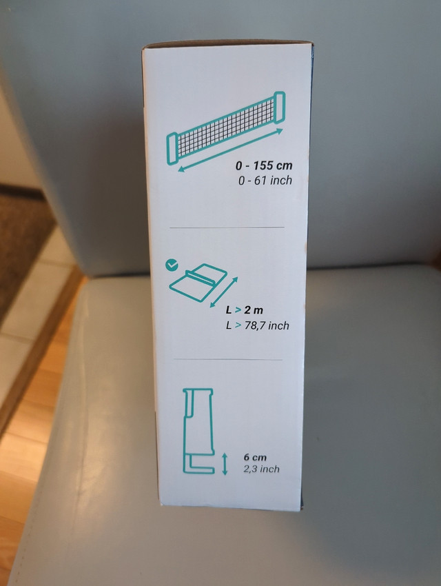 PongoriTable Tennis Net - Rollnet Set in Tennis & Racquet in Mississauga / Peel Region - Image 3