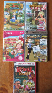 Lot de 6 Jeux PC