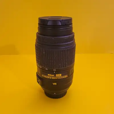 Nikon AF-S 55-300mm F4.5-5.6 Lens, View more