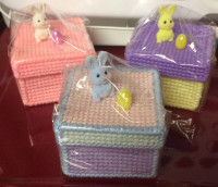 Bunny Gift or Mini Storage Boxes For Sale - New