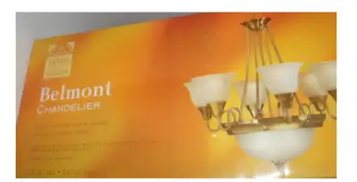 MUST SELL/BRAND NEW HOME COLLECTION MAISON ORIGINAL PACKAGING/SEALED LUSTRE BELMONT CEILING CHENDELI...
