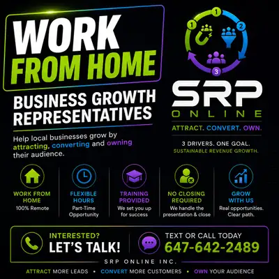 Now Hiring | Work From Home | Business Growth Representative, View more