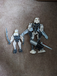 Lego Bionicle Kopaka Phantoka and Solek
