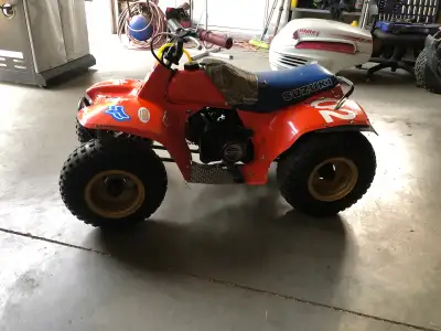Great little quad kids have out grown it looking for bigger quad or possibly dirt bike