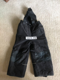 Kids Snow Pants Size 3X to Size 7