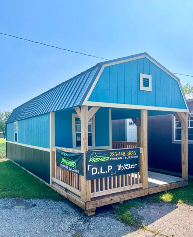 Portable Lofted Barn Cabin For Sale in Outdoor Tools & Storage in London - Image 2