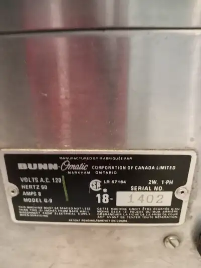 Commercial Bunn Coffee Grinder, View more