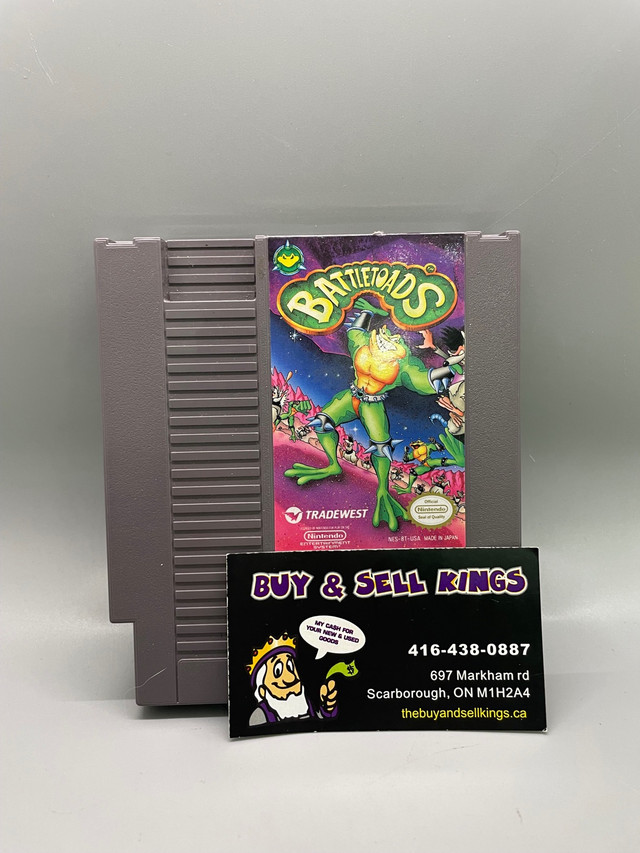 NES BATTLE TOADS dans Consoles classiques  à La Ronge