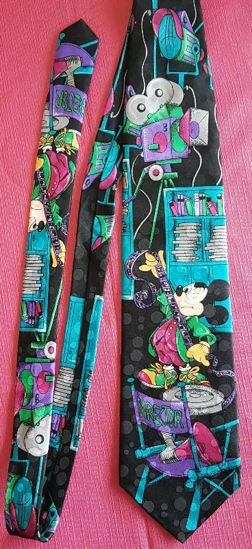 MICKEY MOUSE SILK TIE  / CRAVATE EN SOIE – DISNEY, View more