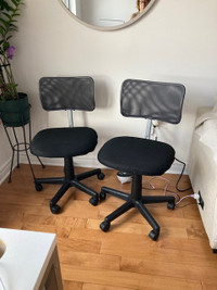 desk chairs - chaises de bureau