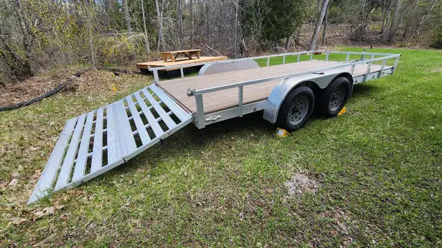 2020 everlight aluminum 7x16 trailer in Cargo & Utility Trailers in Peterborough - Image 8