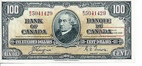 Collector Buying Old  Canadian Bills Currency Paper Money