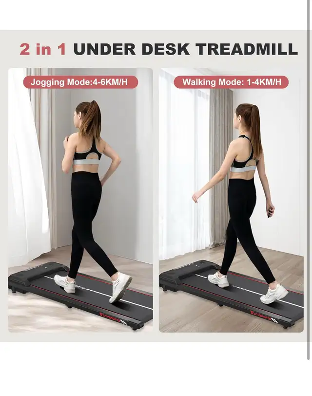 Treadmill Under Desk, Walking Pad Treadmill, Portable Treadmill 63436970496385122