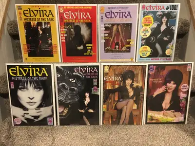 Massive Collection of Elvira Comics(142 Issues), Very Rare, View more