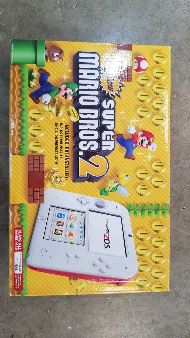 Super Mario Bros 2 2DS console in box  in Older Generation in Oshawa / Durham Region