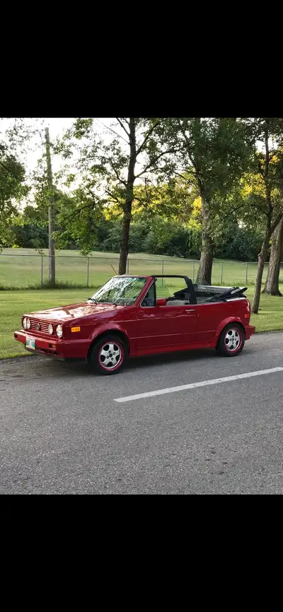 1984 VW Rabbit Convertible 5sp manual, power brakes, Manual steering, top and windows. Have a few pa...