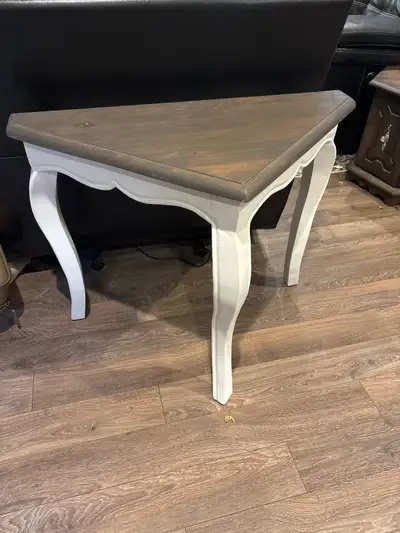 Triangle Side Table or Hallway table. , View more