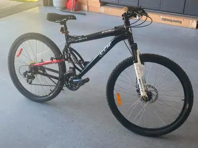 CCM Brand, 21-speed bicycle. Duel suspension. Shimano gears. Clean and in great shape. Tires are goo...