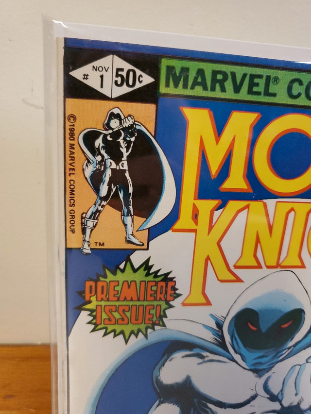 MOON KNIGHT #1, 1980, MARVEL KEY PREMIERE ISSUE, HIGH GRADE in Comics & Graphic Novels in St. Catharines - Image 2