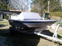 1969 14 f boat with 40 h Johnson and trailer