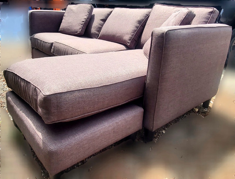 Wow! Excellent Condition Urban Barn Lure Custom Sofa Chaise Couches