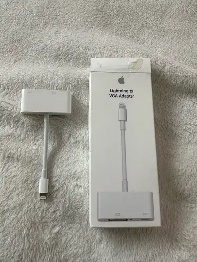 Apple lightning to VGA adapter, View more