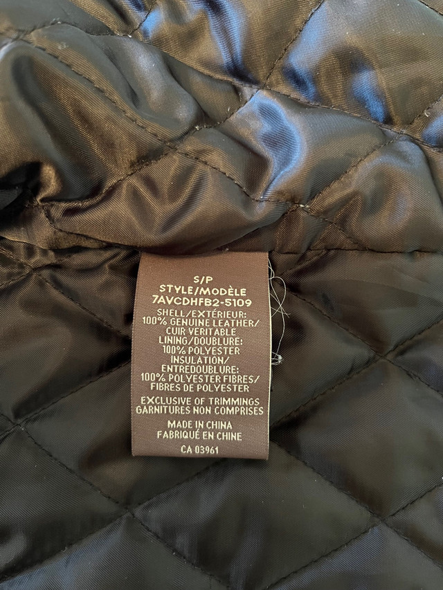 Men’s Denver Hayes Leather Jacket (Small) in Men's in Hamilton - Image 4
