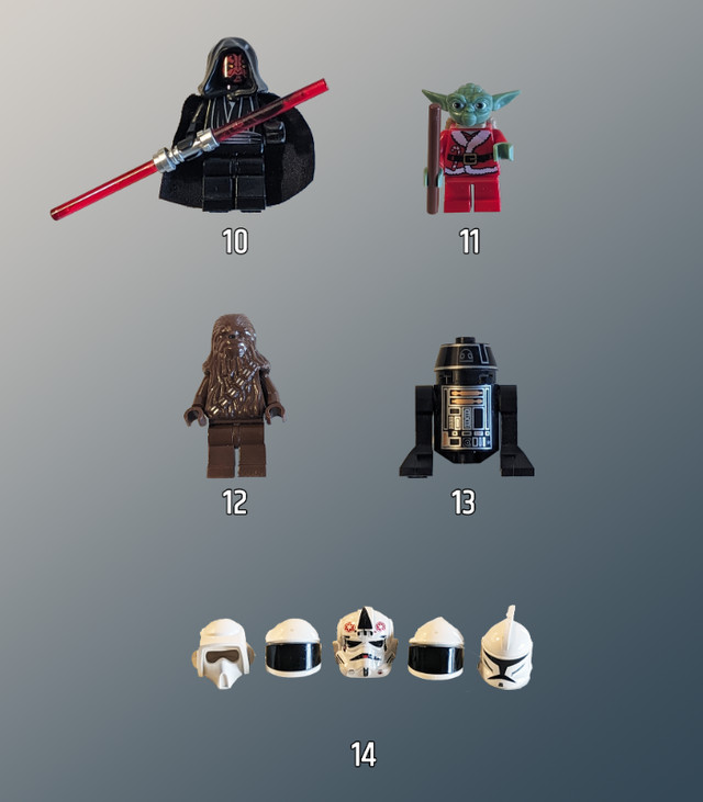 LEGO Star Wars Minifigures - Prices Firm and As Marked in Toys & Games in Oshawa / Durham Region - Image 2