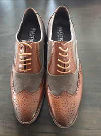 Kenneth Cole Reaction Men's Palm Full Brogue Wingtip Oxford 