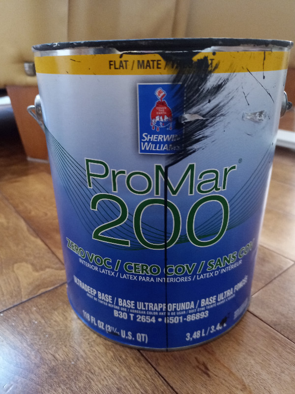 Sherwin Williams black ProMar 200 paint - pu Porters Lake in Painting & Paint Supplies in Dartmouth - Image 2