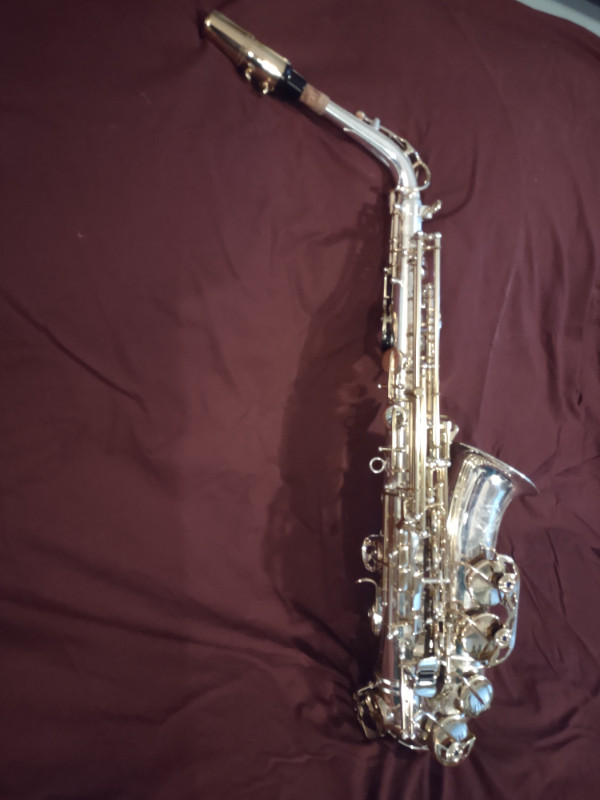Like-New Jupiter JAS 869 Alto Saxophone in Woodwind in Calgary - Image 2