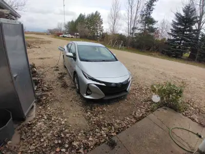 Loaded Prius Prime (plug in hybrid) has upgrade rims, new glass new tires, mint condition, also come...