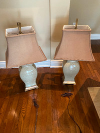 Table Lamps (2) For Sale