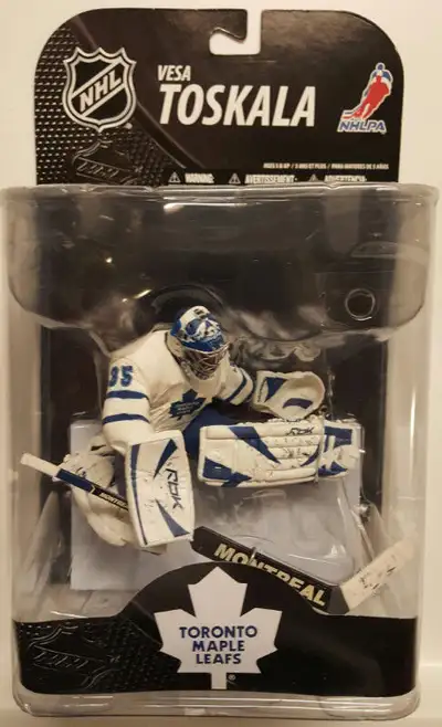 Mcfarlane NHL Series 20 Vesa Toskala Toronto Maple Leafs, View more