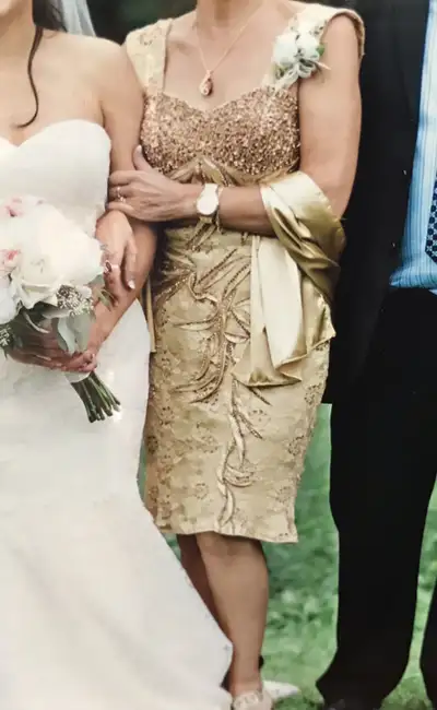 Very Nice Dress & shall& sandles for a Special Occasion $90., View more