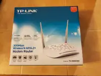 ADSL2+ modem router
