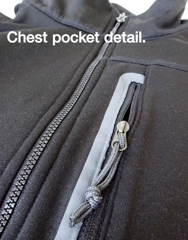 Men’s Medium NORTH FACE half-zip black fleece sweatshirt. in Men's in Markham / York Region - Image 6