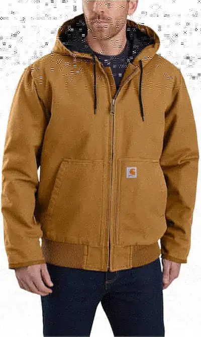 Carhartt Men's Loose Fit Washed Duck Insulated Active Jacket, View more