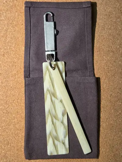 Rick Owens Rhodoid Keychain Rare item for Rick collectors Rhodoid plastic keychain with RO hang tags...
